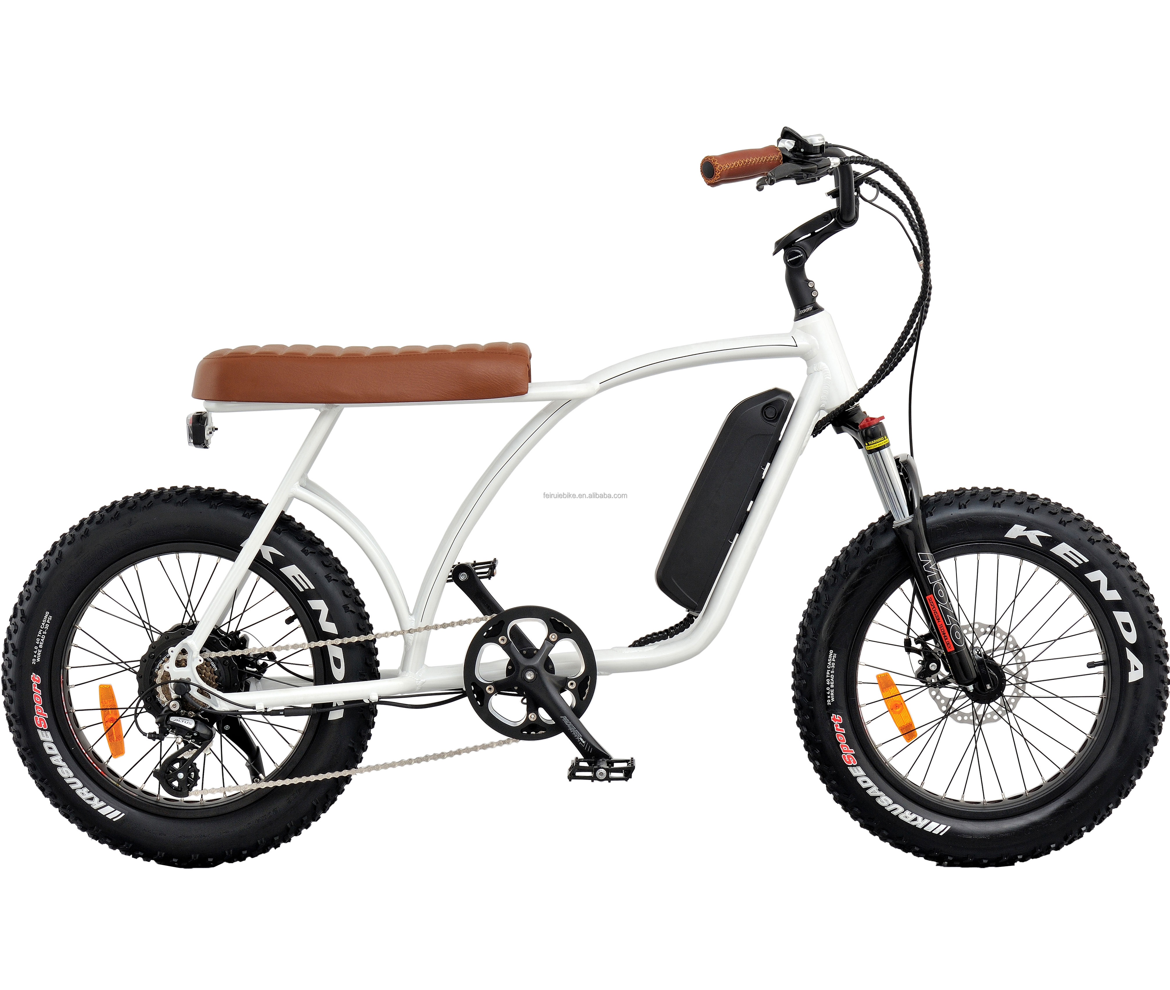 Wholesale 48V17.5Ah Electric Bicycle 750W 45KM_H Electric Motorcycle Fat Tire Electric Bike Beach Ebike Popular Model off Road
