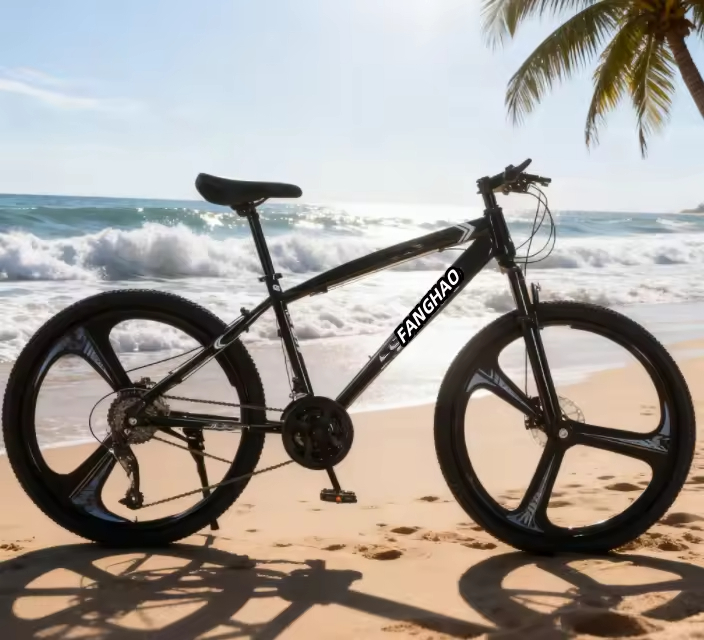 Men Women High Quality 27-Speed 26-Inch Aluminum Alloy Full Shockproof Frame Mountain Bike with Hydraulic Disc Brakes