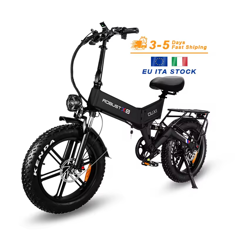 Hot Selling OUXI 250w Motor E-bike 250 Watts Folding Fat Tire Mountain Bike Fatbike OUXI X8 Electric Bicycle Bike
