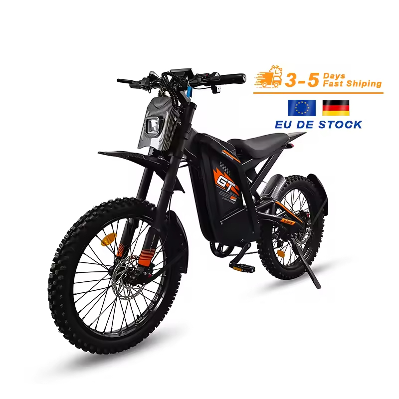 OUXI GT2000 Electric 250W 60V 30AH Battery Mountain Bike 24-Inch  Fat Tire Hydraulic Brakes Off-Road 37 MPH Ebike for Adult