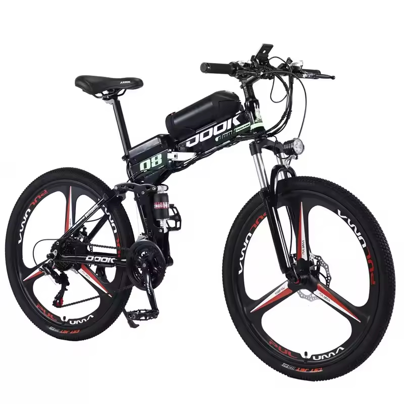 Hot Sale 26inch 7 Speed Electric Fat Bike Vintage Style Folding Bike 48V 750W Aluminum Alloy Frame