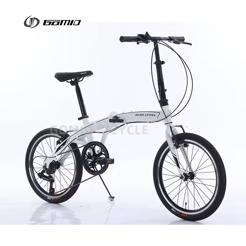 GOMID 20 Inch Foldable Bicycle Custom Adult Bicicletas for SHIMANO 7 Speed Gear Aluminum  Double V Alloy OEM Wholesale Folding