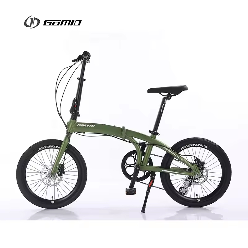 GOMID Aluminium Alloy Folding City Bike Hydraulic Disk Brake Bicicletas SHIMANO Kit Gear Cycle Bisiklet Custom Foldable Bicycle