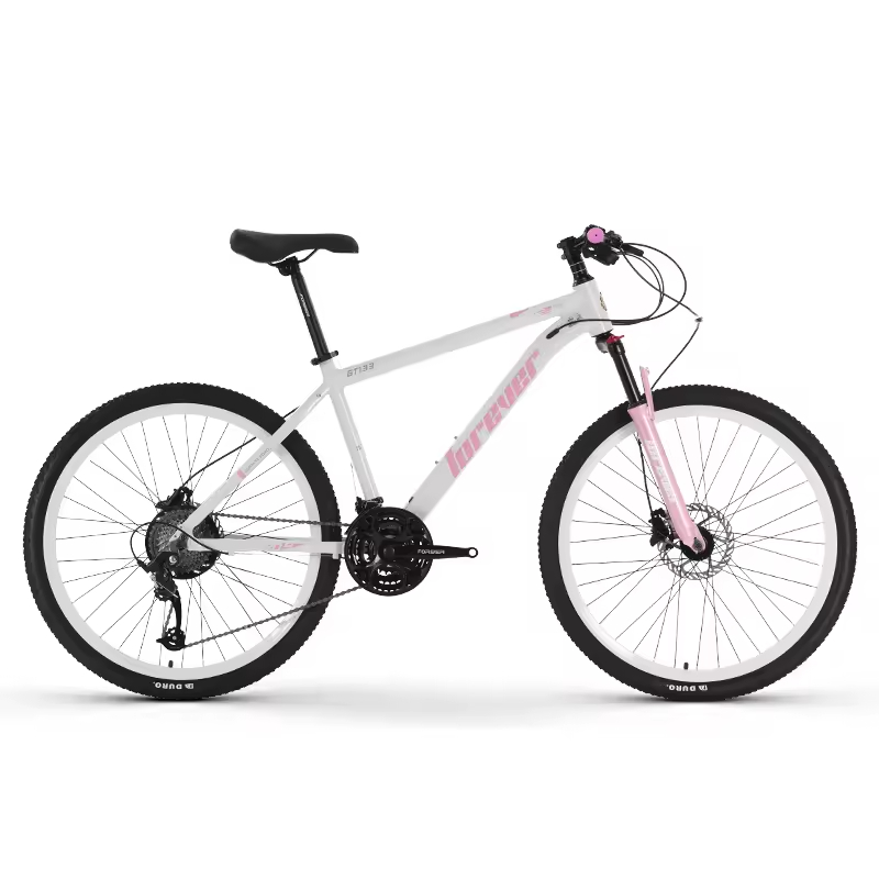 Customized Aluminum Alloy Women MTB Bicycle 24_26_27.5 Inch 30_27_24 Speed Suspension Fork Hydraulic Disc Brakes Mountain Bike