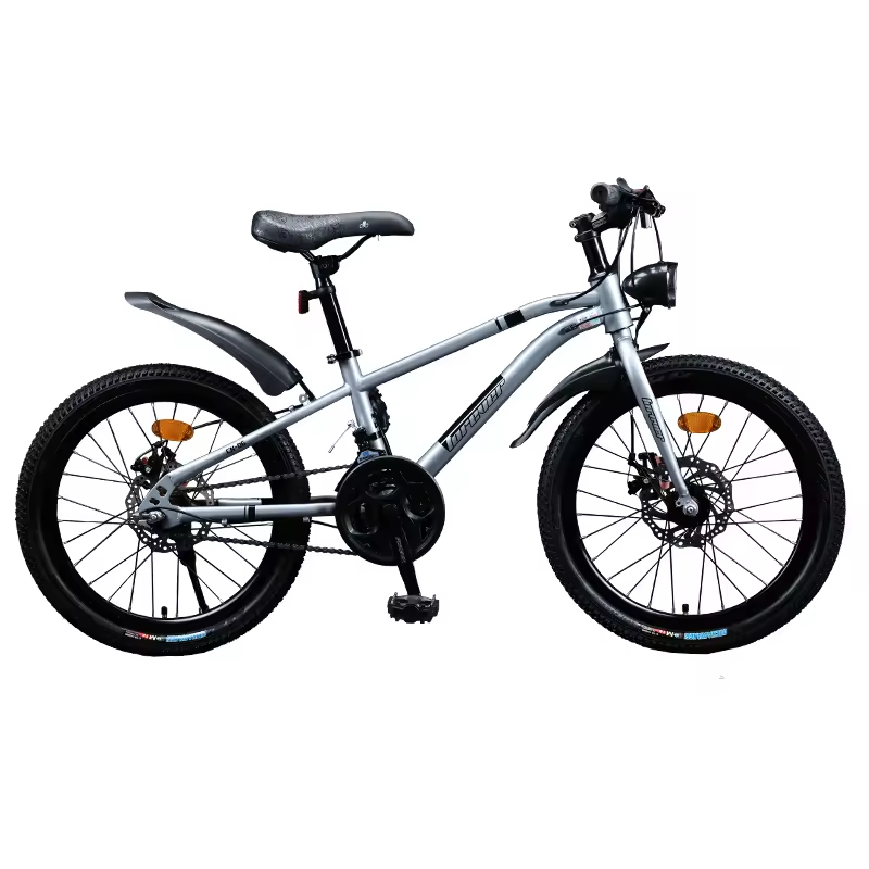 High Quality Boys Girls Children's Mtb Bicycle 20_22 Inch High Carbon Steel 6-10 Years Bicicleta Kids Bike with Front Light