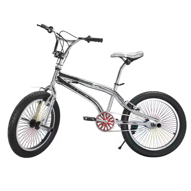 Bmx rainbow Cool Style Kids Youth Racing Freestyle 20 Inch Bmx Bike Freestyle Bicycle 360rotation Handlebar Mag-alloy Wheels