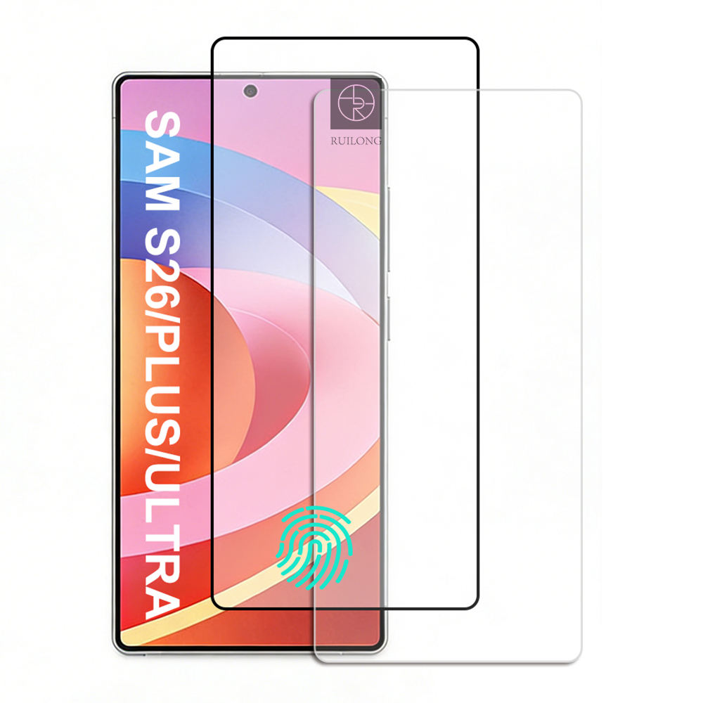 9h Hd Fingerprint Unlocked Glass Protector Screen Protector Film For Samsung Galaxy S26 Ultra S25 Edge S24 Plus S23 S22 - Buy Te