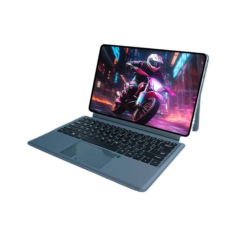CRENET 12.6 Inch 2560x1600 Laptop Intel I71165G7 16GB RAM 512GB SSD WIFI6 100MP Camera Business Office Notebook