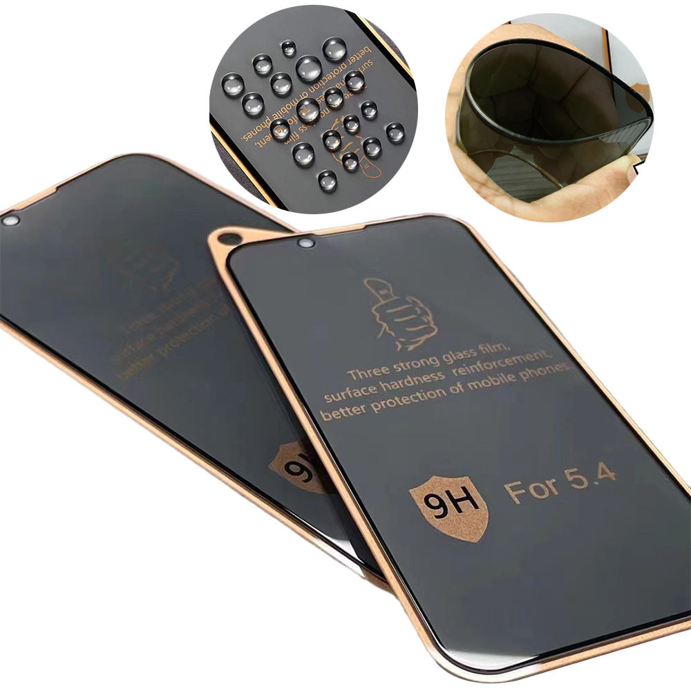 For Iphone 13 14 Privacy Anti-spy Anti-peeping Tempered Glass Privacy Screen Protector For Iphone 15 16 12 13 11 Pro Max - Buy W