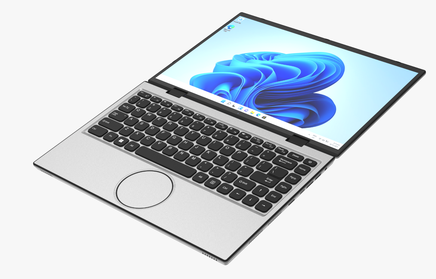 COOKY 2K Screen 2 in 1 Newest 14 Inch Win 11High Battery Capacity Touch Screen Business Educational Tablet PC Laptop