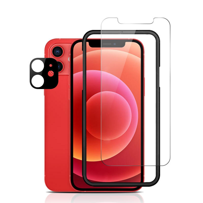 2 Pack_3 Pack Screen Protector For Apple Iphone 15_15 Plus_15 Pro_15 Pro Max Tempered Glass Film With Easy Install Tool - B