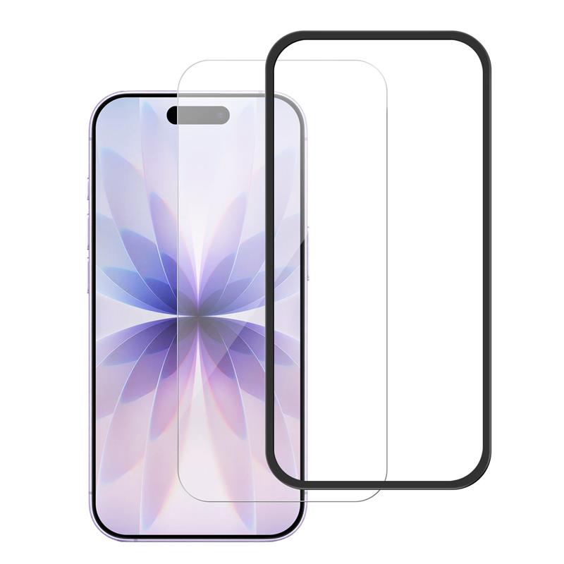 Easy Apply Clear 9h+ Hardness Tempered Glass Protector For Iphone 15_15 Plus_15 Pro_15 Pro Max Screen Protector Tempered Glass -