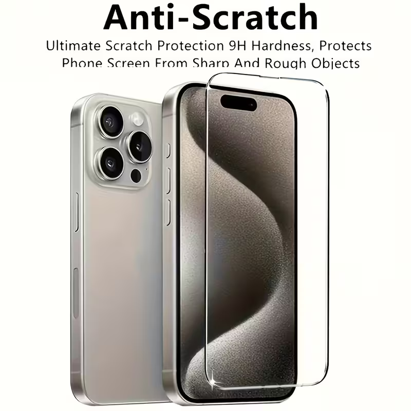 Iphone Hd Clear Screenprotector,Tempered Glass For Iphone Series,Screen Protector Strength 45kg - Buy Screen Glass Protector scr