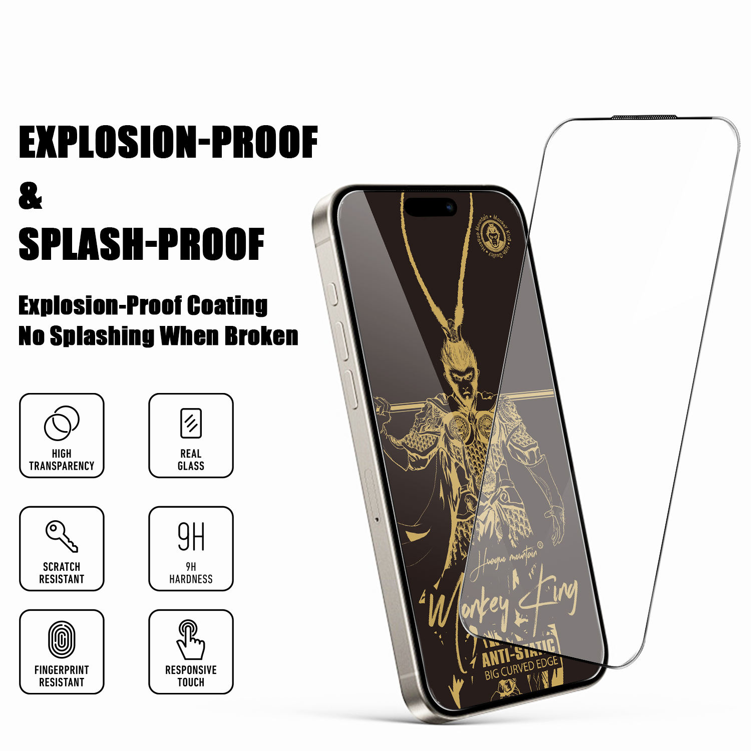 Hot Sale Hd 9h Clear Tempered Glass Phone Screen Guard For Iphone 17_17 Air_17 Pro Max Xs Max Phone Accessories Screen Protector