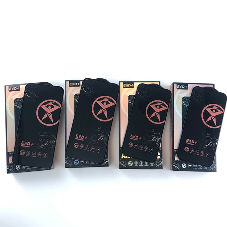 9h Full Glue Anti-dust Shock Proof Anti-static Tempered Glass Phone Screen Protector For Iphone 11 12 13 14 15 Pro Max - Buy Exp