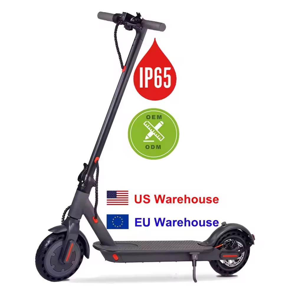 8.5inch Electric Scooter with 350w Motor Air Tyre Skuter Lithium Battery Aluminium Alloy Frame Two-Wheel Scooter Max Load 150kg
