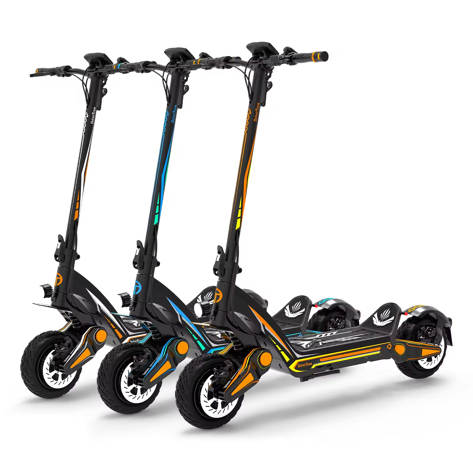 60v 23.4ah 1500w_2 2 Chargers Powerful Motor Electric Scooter Off Road Scooter for Men 11inch 80km_H