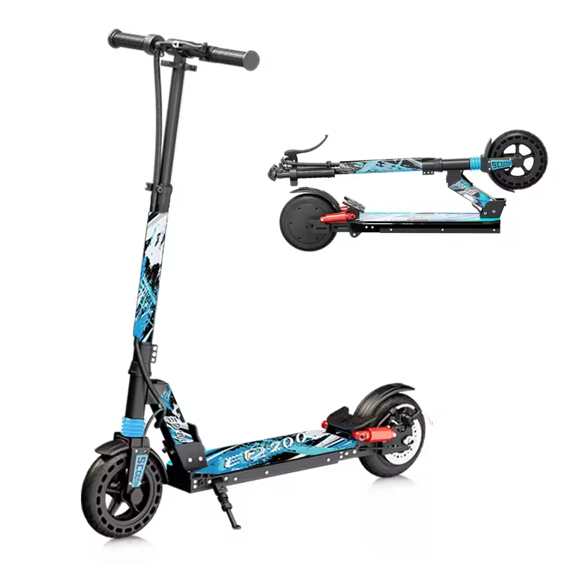 Best Selling ED200 Electric Scooter 200W Lithium Battery Unisex Off-Road Adults Europe Warehouse Aluminum Alloy Foldable 20km