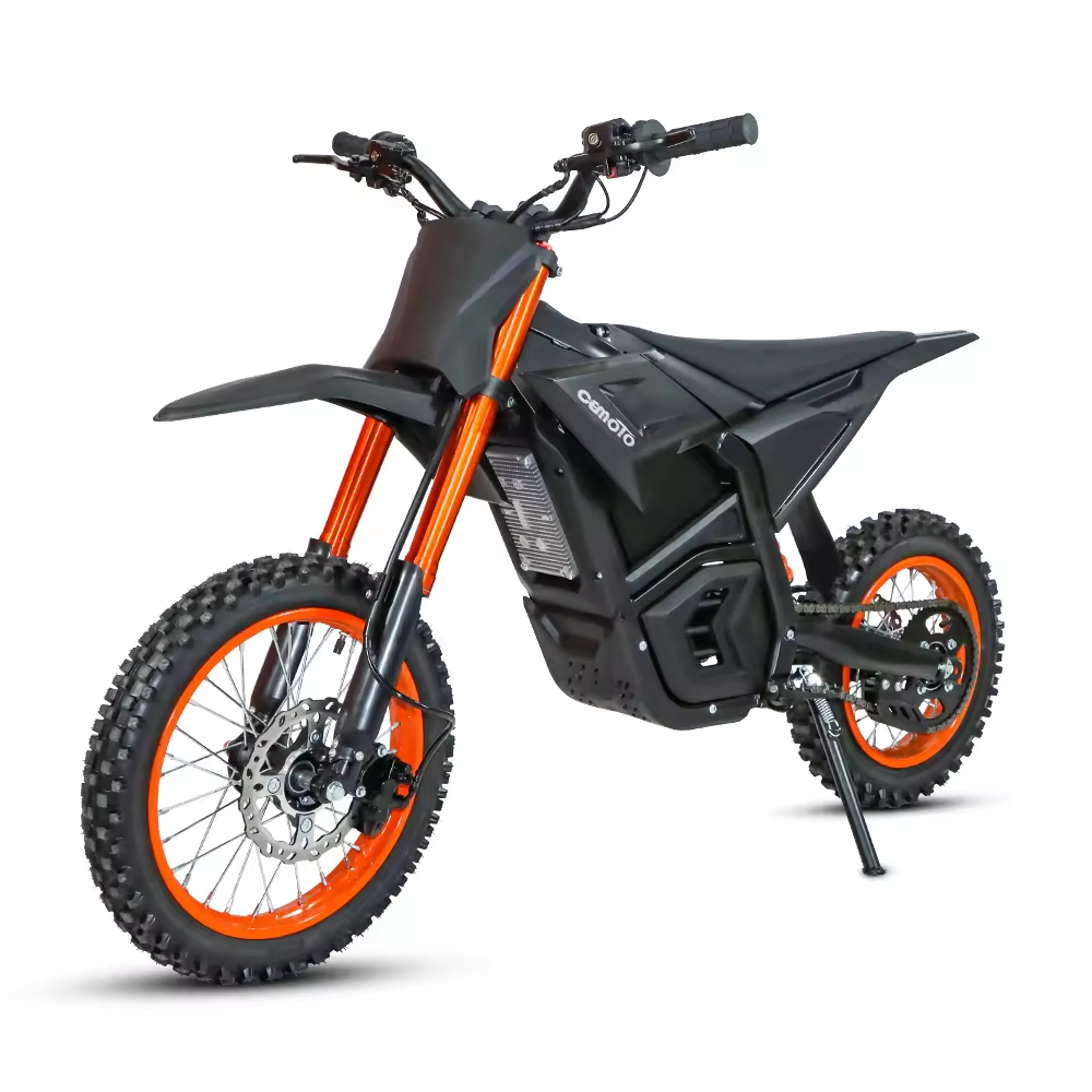 2025 Li Battery Powered Mid-drive Dirt Bike Electric Mountain Bike Full Suspension High Speed Hydraulic Brake Off-Road Ebike
