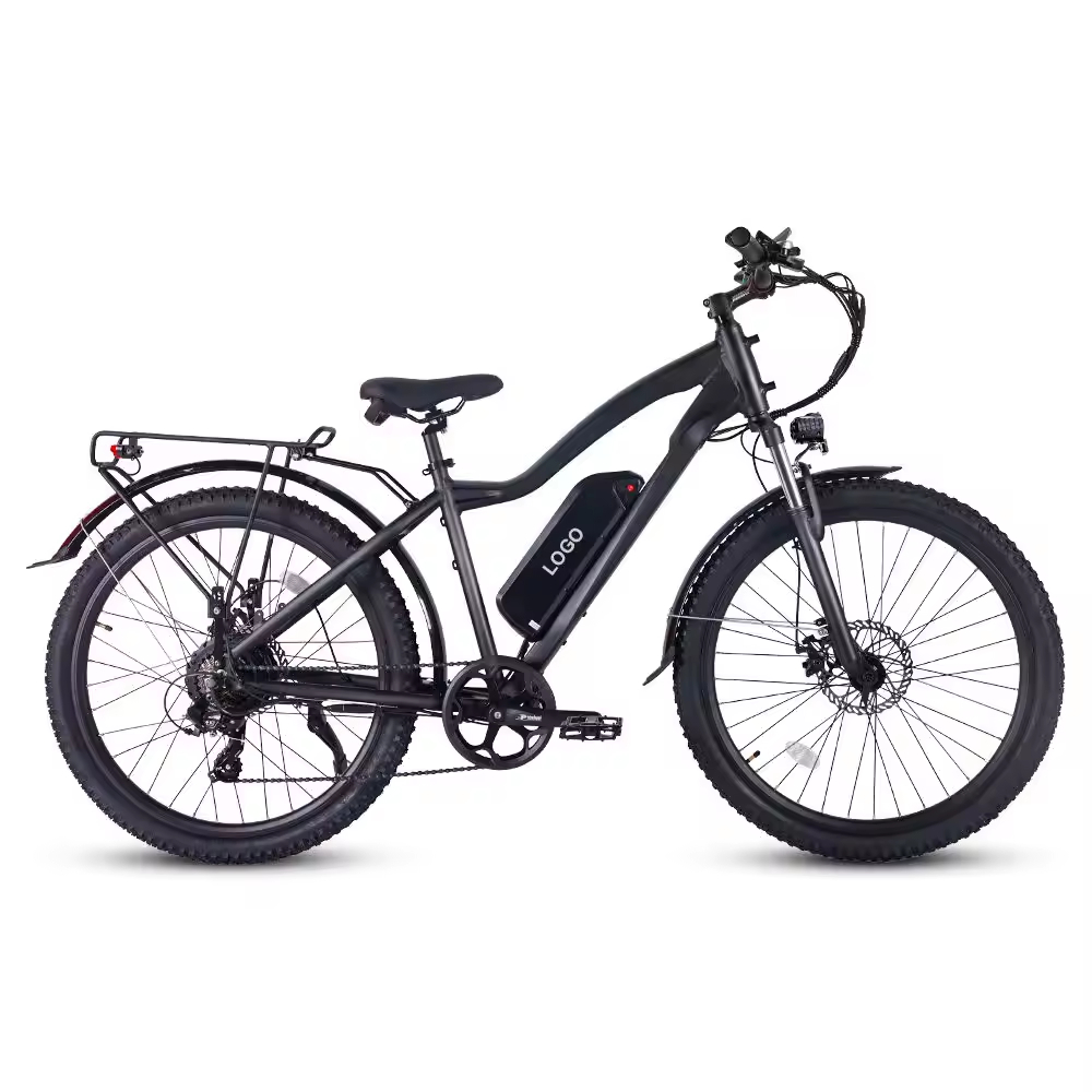 US Stock 48V 250W 500W Mountain Electric Bike Lithium Battery 26 Inch Mountain Ebike Bicycle