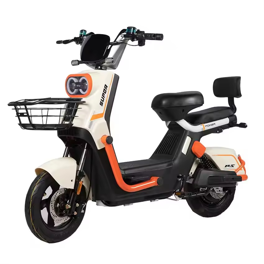 Wholesale 2024 New Electric City Bike Ebike 800W Fashion Electric City Bike With Basket