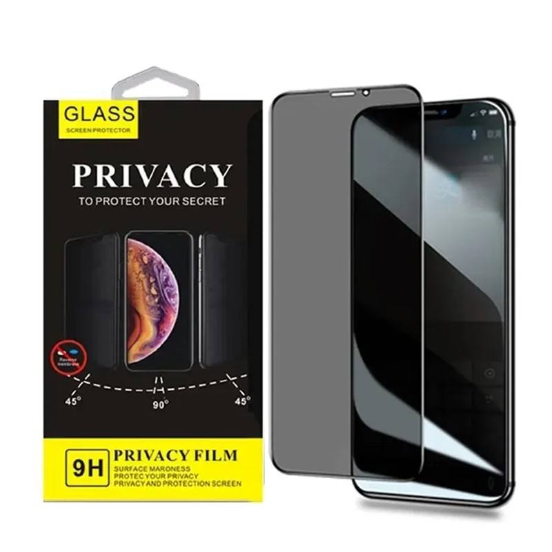 Anti Spy Tempered Glass Privacy Screen Protector 9h 2.5d Full Cover For Iphone 11 12 13 14 15 16 17 Pro Max Mini - Buy Ultra Thi