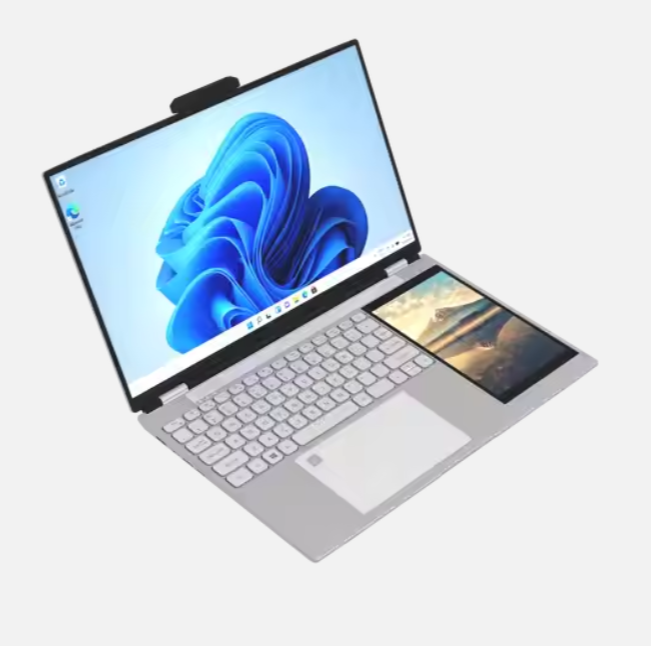 INFOR Dual-screen Laptop with Win 11 Touchscreen Display 2TB SSD12th G Business Laptop