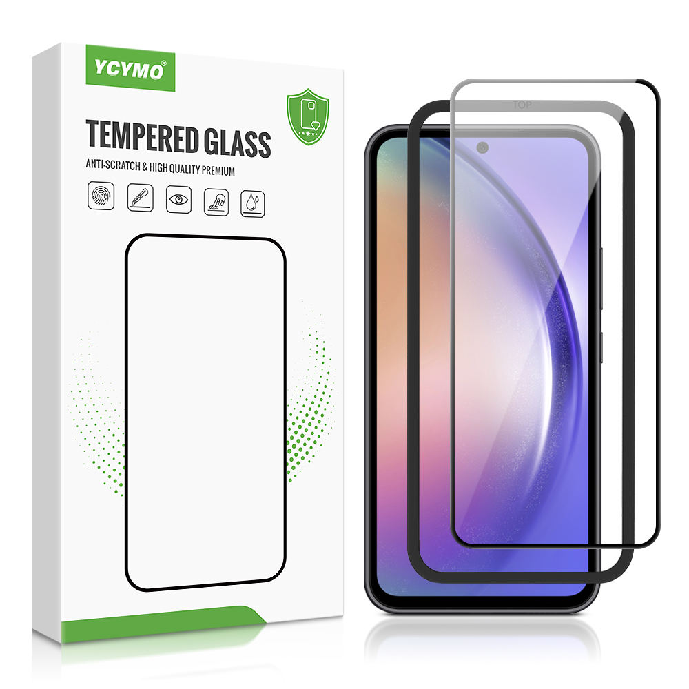 3d Full Glue Coverage Anti Reflection Tempered Glass Screen Protector For Samsung Galaxy A55 A56 A54 A53 A36 A35 A16 A15 A05 - B