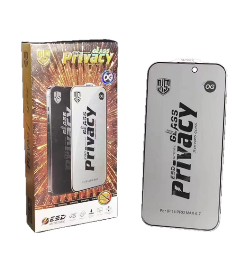 Hi-al Full Cover Anti Spy Esd Og Privacy Glass For Iphone 17 Pro Max Screen Protector Iphone 16 Pro Max Privacy Film Samsung A27