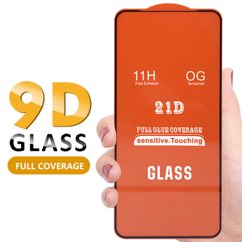 Full Glue Tempered Screen Protector 21d Glass Anti-scratch for Infinix