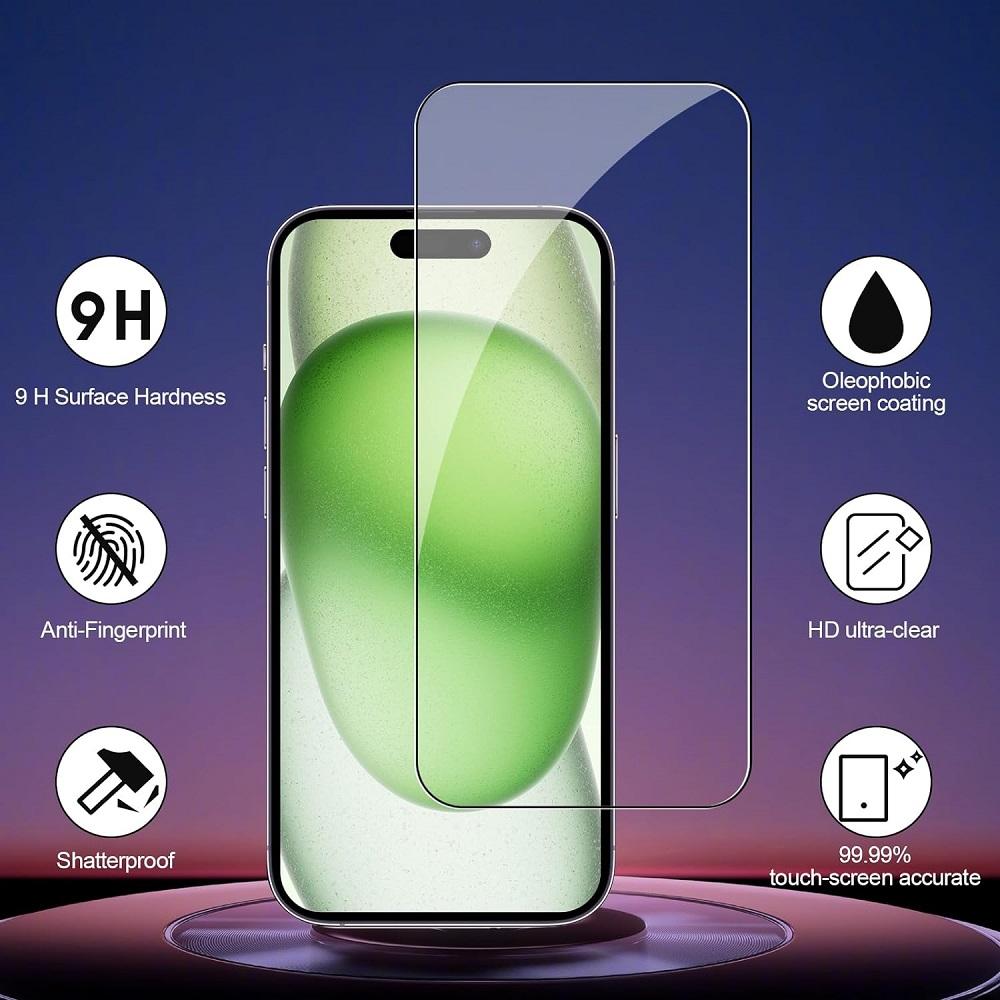 Factory Offer Tempered Glass for iPhone 11 12 13 14 15 Pro16 Pro Max Screen Protector for iPhone 12 Pro Max Mini 7 8 Plus Glass