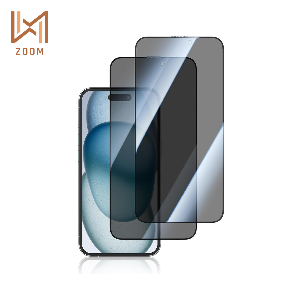 2.5D 9H Silk Print Privacy Tempered Glass Screen Protection Anti-spy Protective Film for iPhone 16 15 14 13 Mini Plus Pro Max