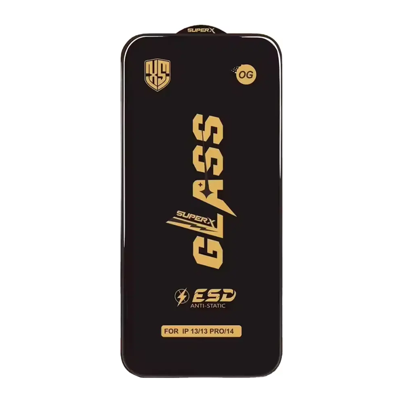 High Quality OG ESD Super Tempered Glass HD Screen Protector Film for iPhone 16 15 Pro Max 14 Plus 13 Mini 12 11 XS XR X 8 7 SE