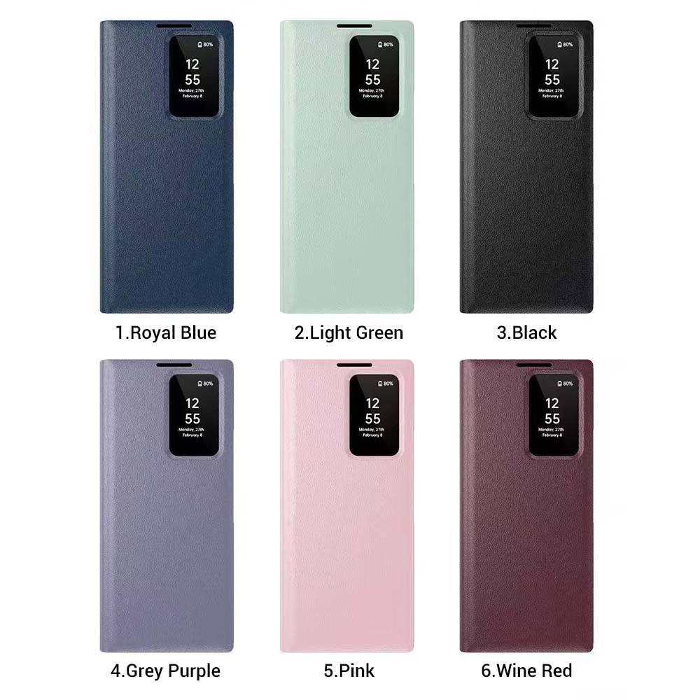 JOYPORODO F011 Wholesale Leather Coque Telephone Foldable Flip Phone Cover for Samsung S26 S25 Ultra Z Fold 7 6 5 Mobile Case