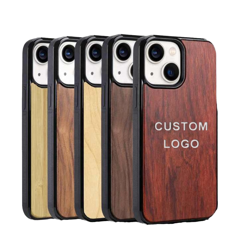 2025 New Trendy Wooden Recycled Material Shockproof Sports Design Mobile Phone Case for IPhone11 Pro