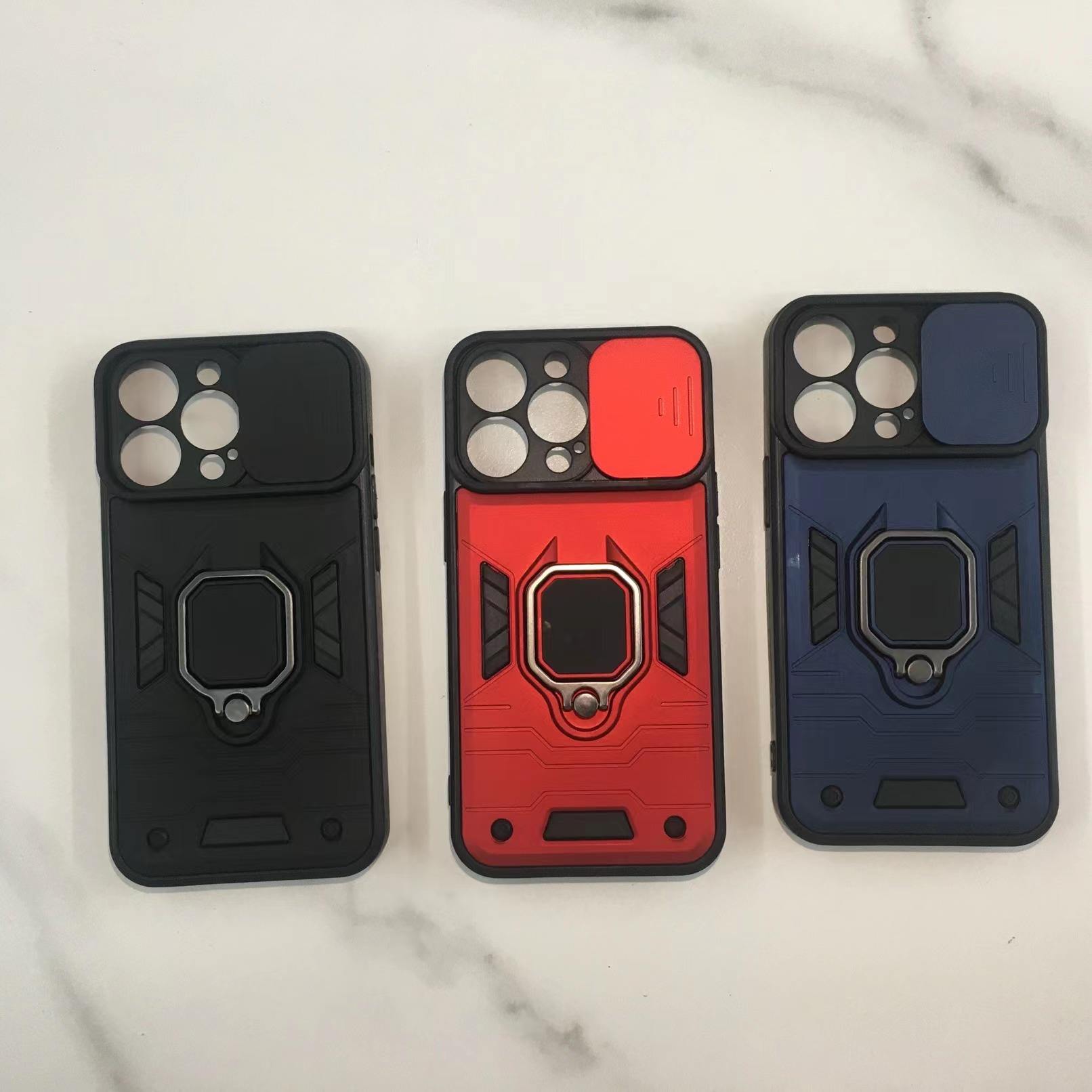 Anillo for Samsung Galaxy S21 Male PC Smartphone Case 2 in 1 Cover Case Funds With Camera Protector