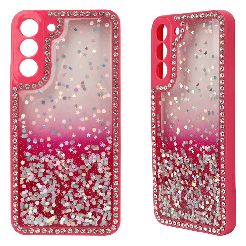 Fashionable Mobile Phone Cases Glitter Diamond Back Cover Case for Samsung A15 Estuches Para Celular Fundas Para Celulares