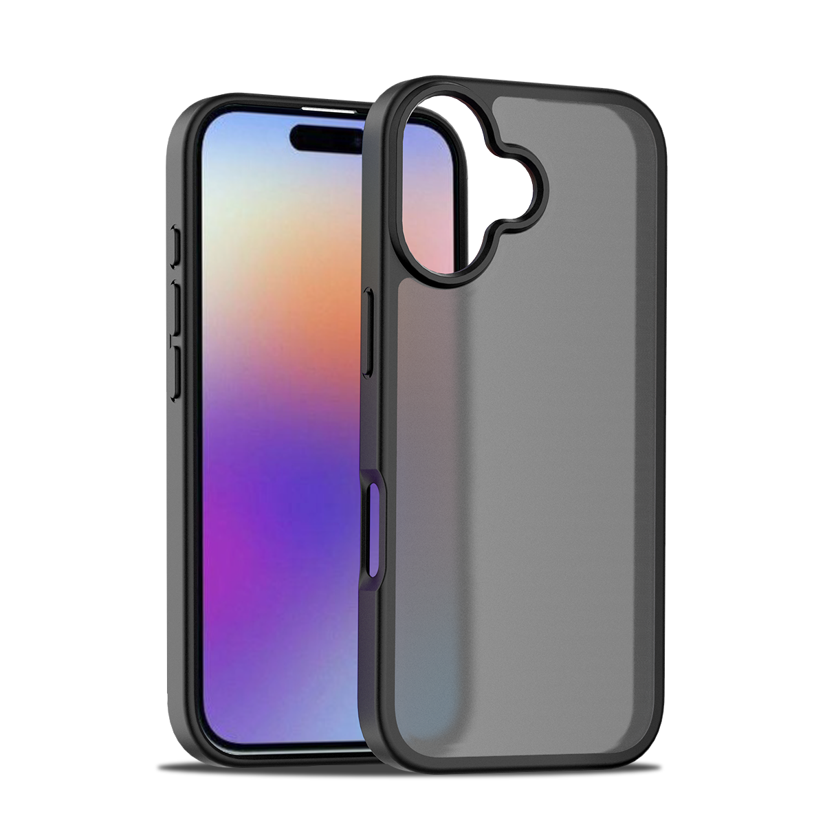 Matte Hybrid Bumper Case for 17 Air Pro Max HD Anti-Scratch Shockproof Anti-Fingerprint PC Material Mobile Phone Cases