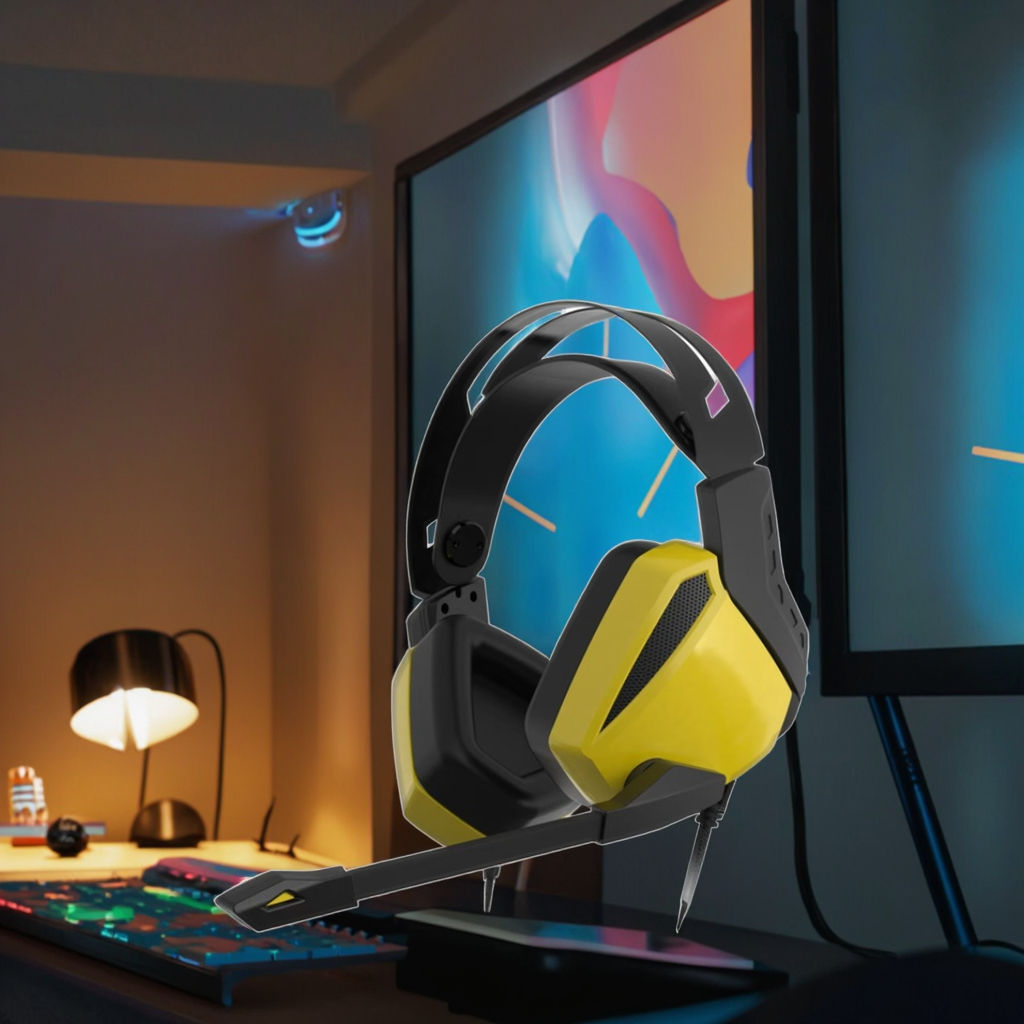 DNG Wired Gaming Headset ENC with Microphone - Superior Sound for PC/Console