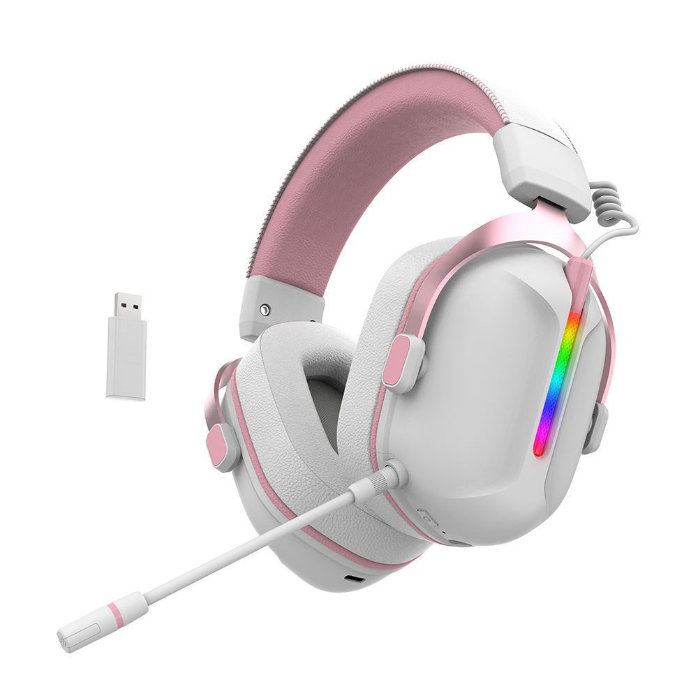 SADES Defender Surround Sound Noise Cancelling Rgb Light Gaming Headset With Detachable Mic