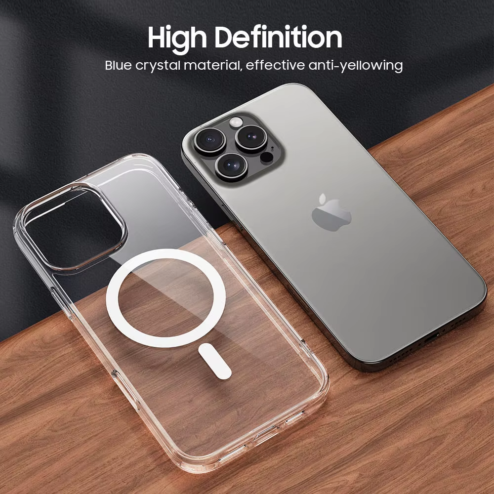 Wholesale High Transparent Case for iPhone 17 Pro Shockproof Soft TPU Hard PC Cell Phone Case for iPhone 17 Pro Max Phone Case