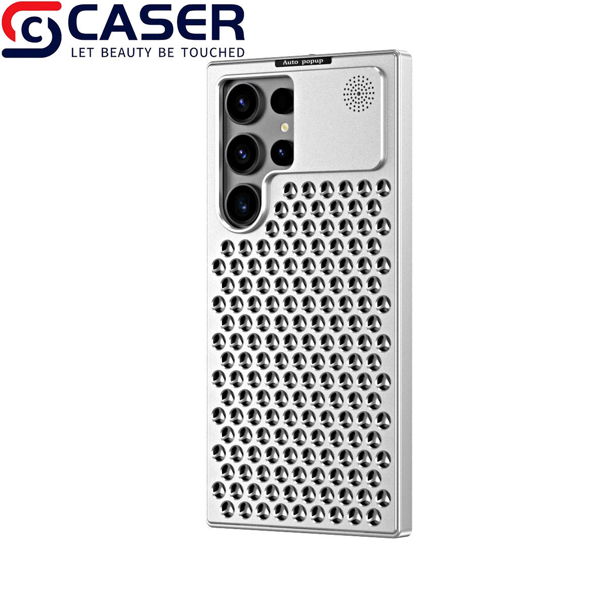 Wholesale Detachable Ice Feeling Heat Dissipation Phone Case for Samsung S23 Ultra Perfume Fragrance Metal Buckle Mobile Phone