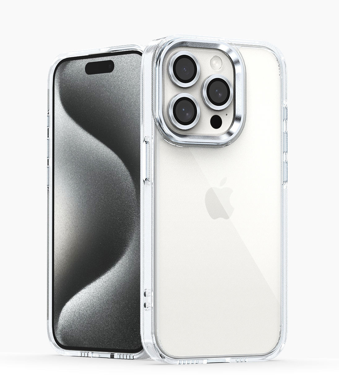 For Iphone 16 15 Pro Max Plus Shatter Resistant Tpu Clear Phone Cases Solid Color Anti Scratch Back Cover With Camera Protection