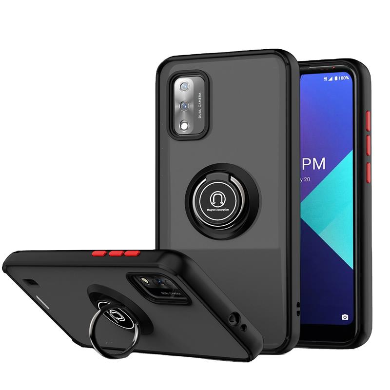 Hot Wiko Ride3 Cartoon Skin-Feel Phone Case Multiple Colors Soft TPU+PC Material Excellent Kickstand Mobile Phone Case