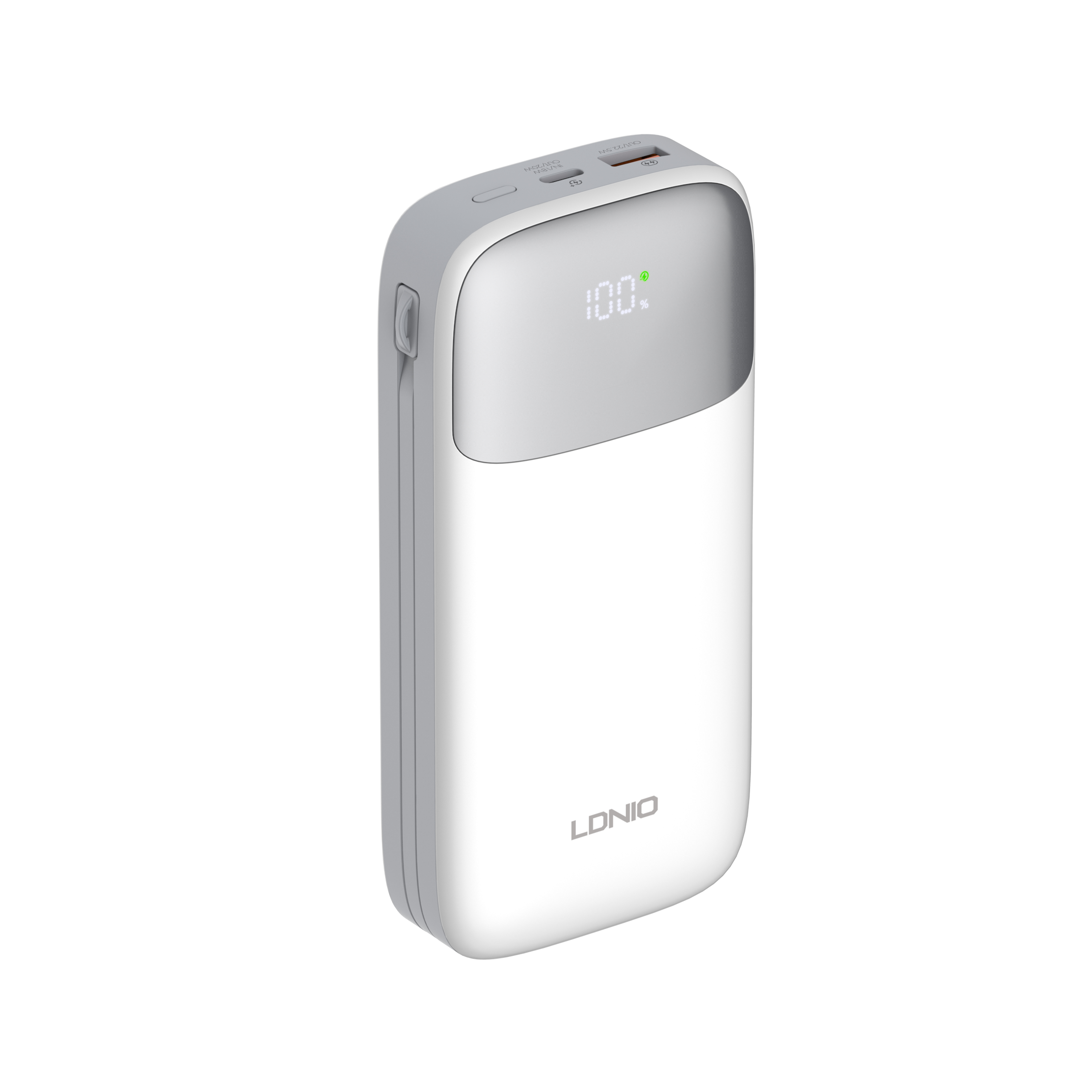 LDNIO--Powerbank--PQ20	"20000mah/74WH TC:22.5W/SCP +Lightning:PD 20W Total Power: 22.5W Max"