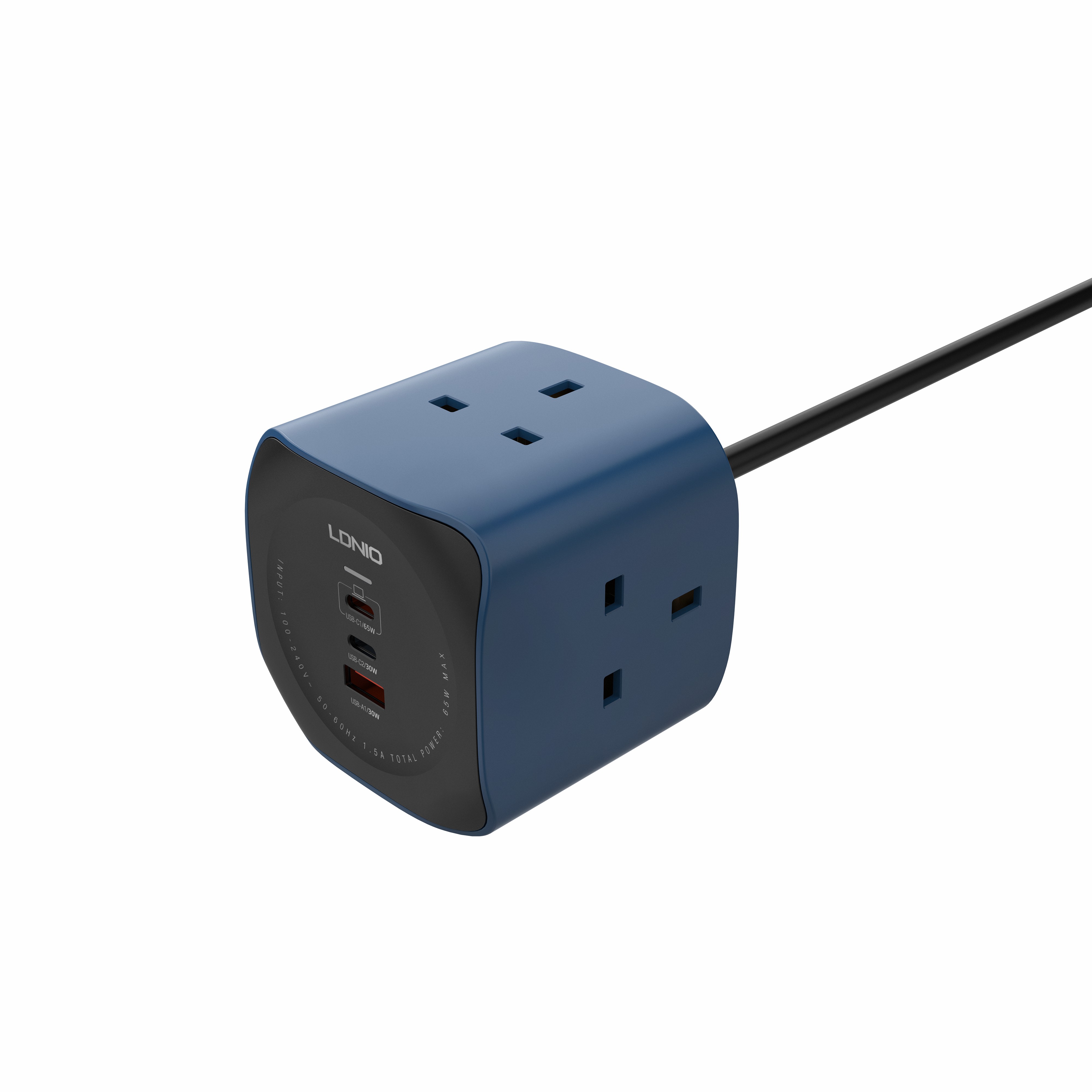 LDNIO--Power Strip--SK3370	6 in 1 Power Socket Cube