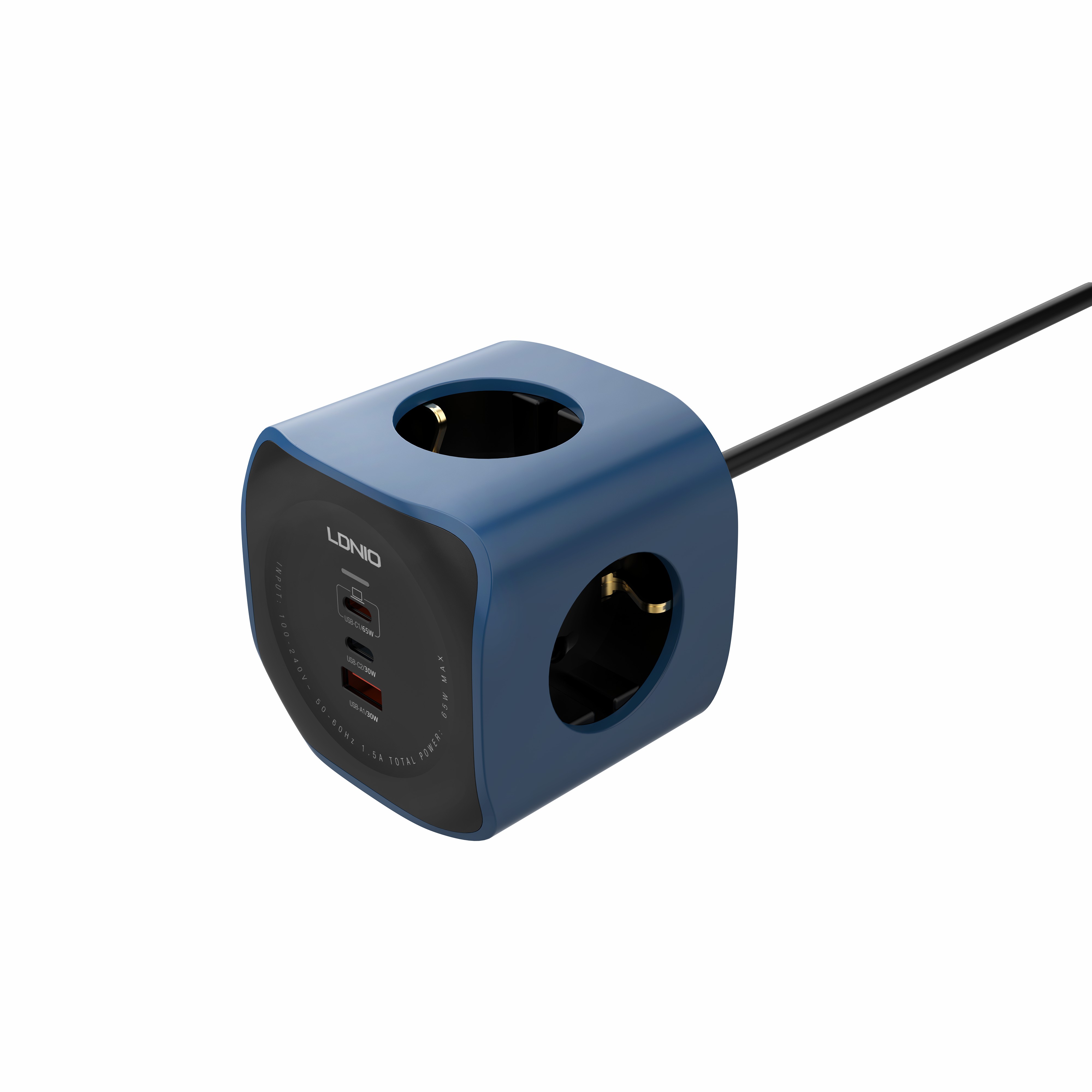 LDNIO--Power Strip--SE3338	6 in 1 Power Socket Cube
