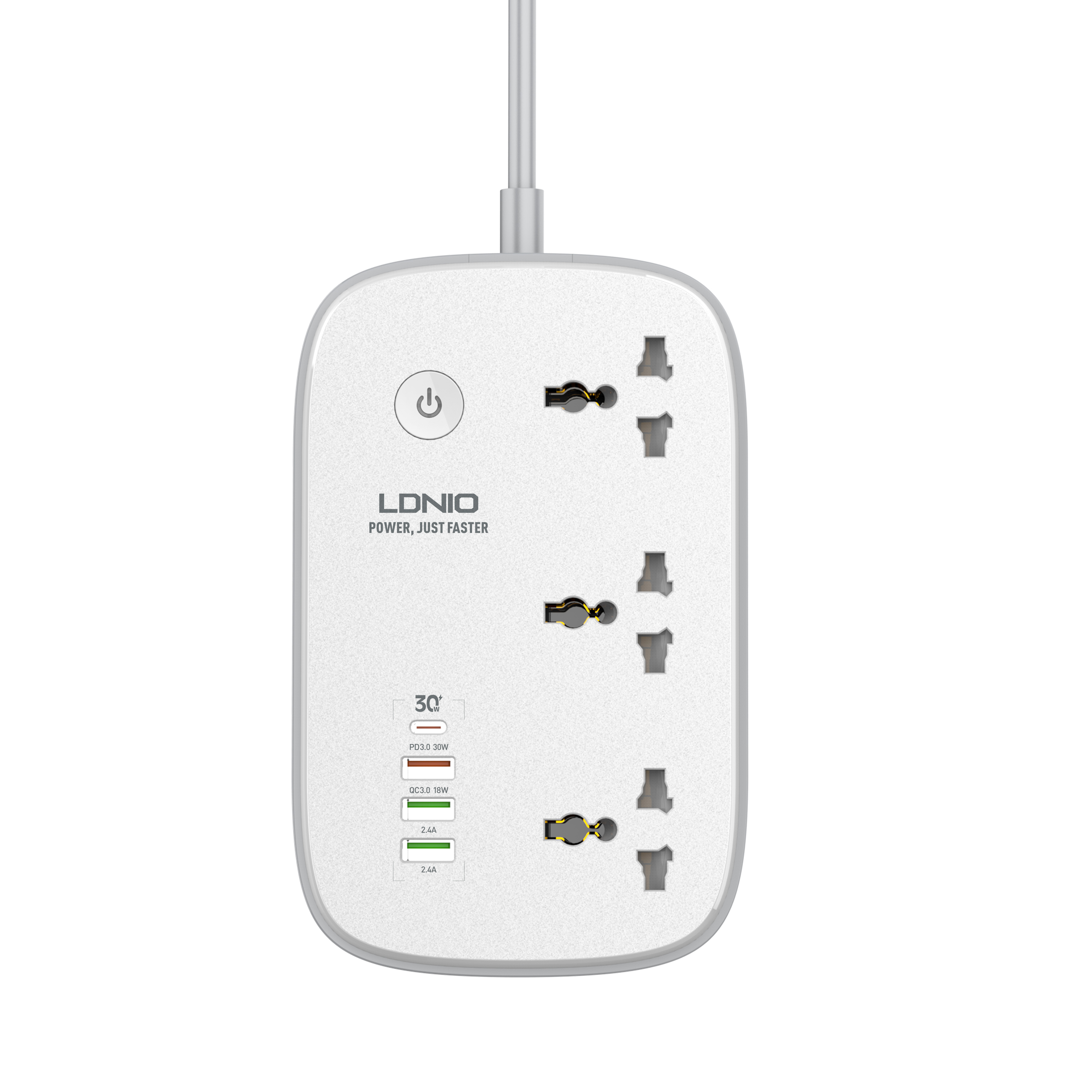 LDNIO--Power Strip--SCW3451	"WIFI SMART POWER STRIP  1.Remote control    2.Timing setting   3.Power-off memory 4.Network disconn