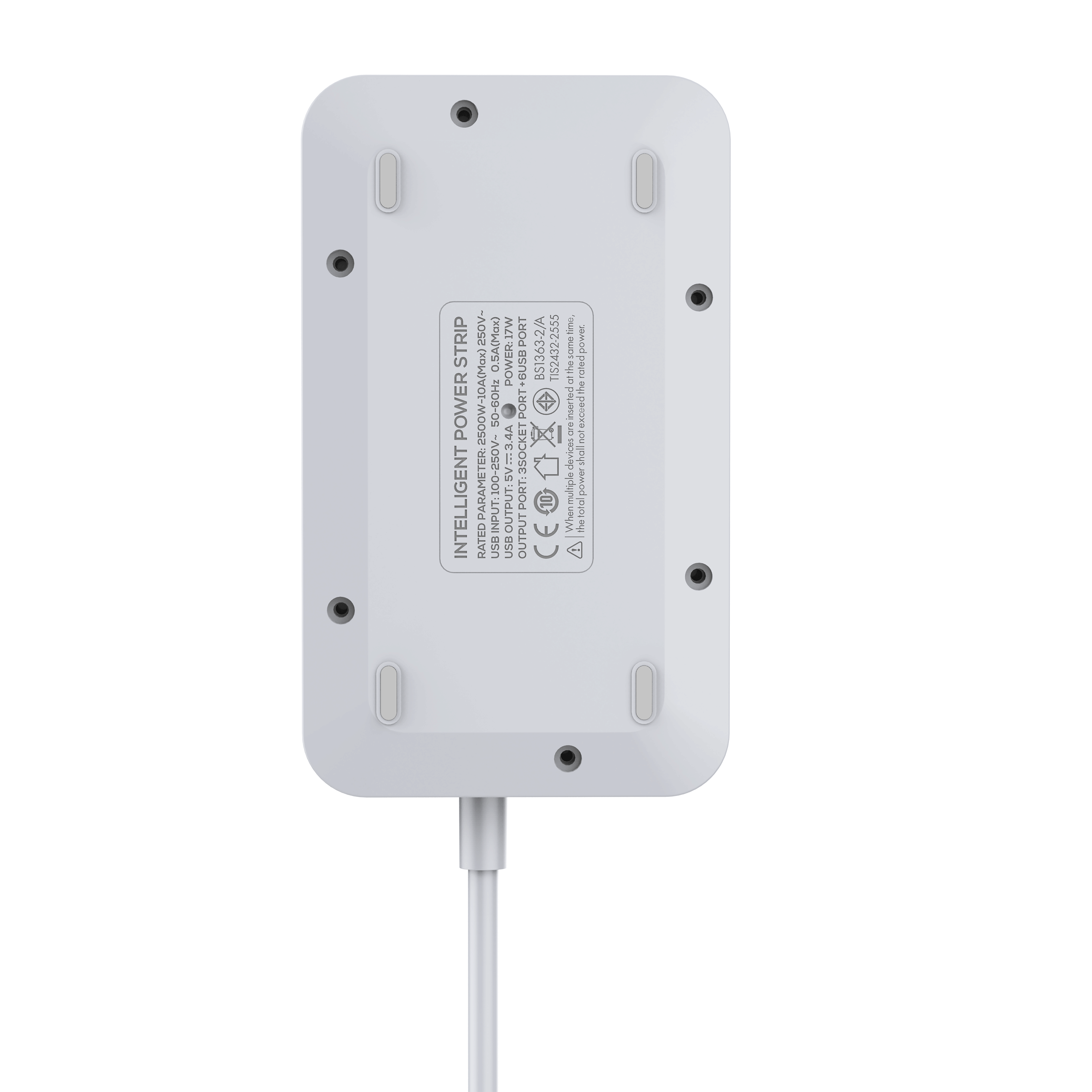 LDNIO--Power Strip--SK3662	"POWER SOCKET 6USB Ports  POWER CORD:2M"