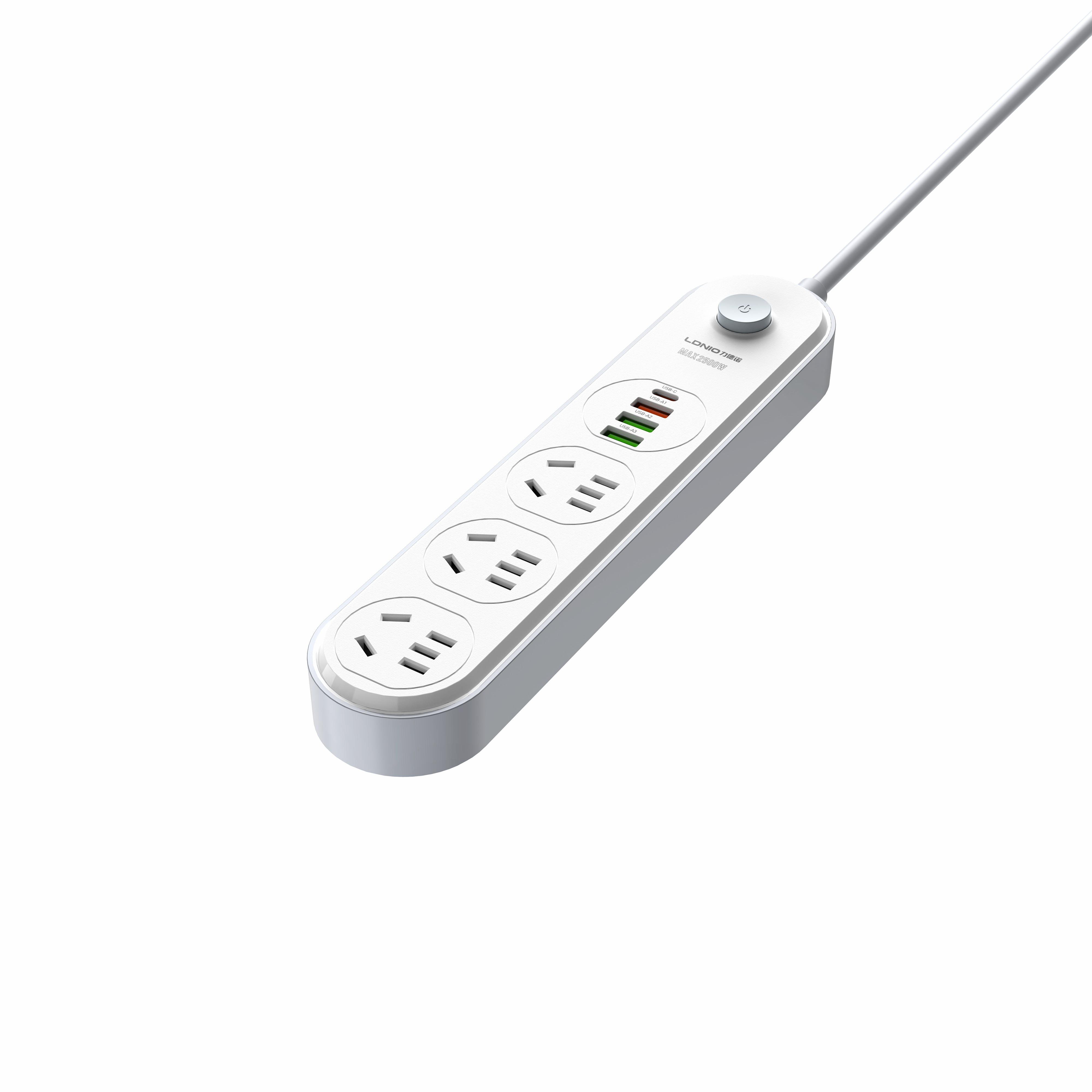 LDNIO--Power Strip--SC3402Medium gauge insertion